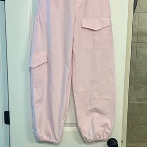 Kids' Light Pink Cargo Pants